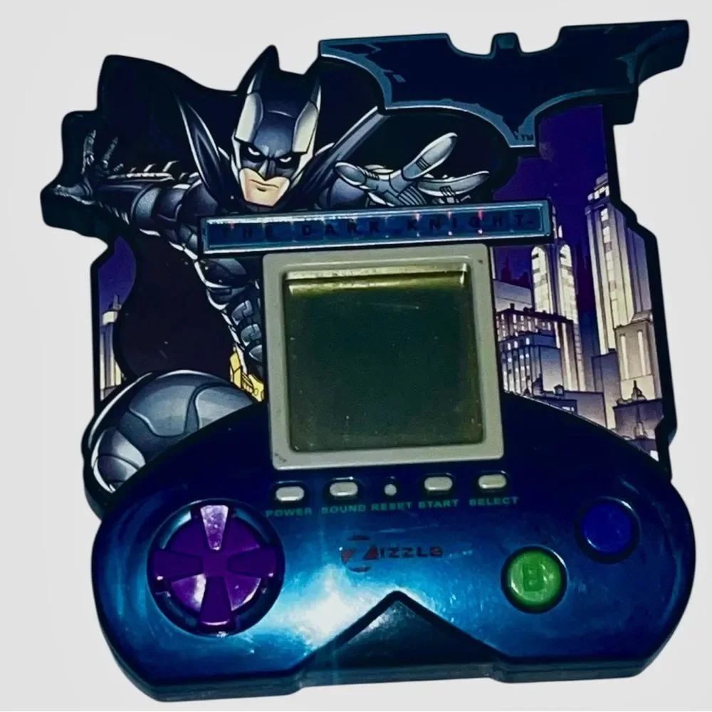 Vintage Zizzle Batman 2005 Handheld Console - Midnight Blue and Jet Black
